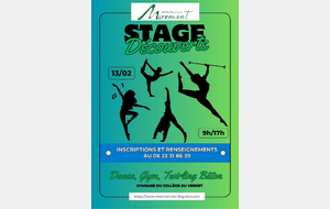 Stage club - stage découverte